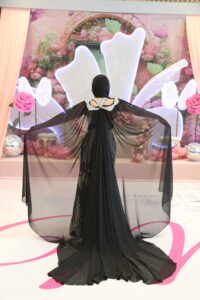 Velvet Siyah Kaftan